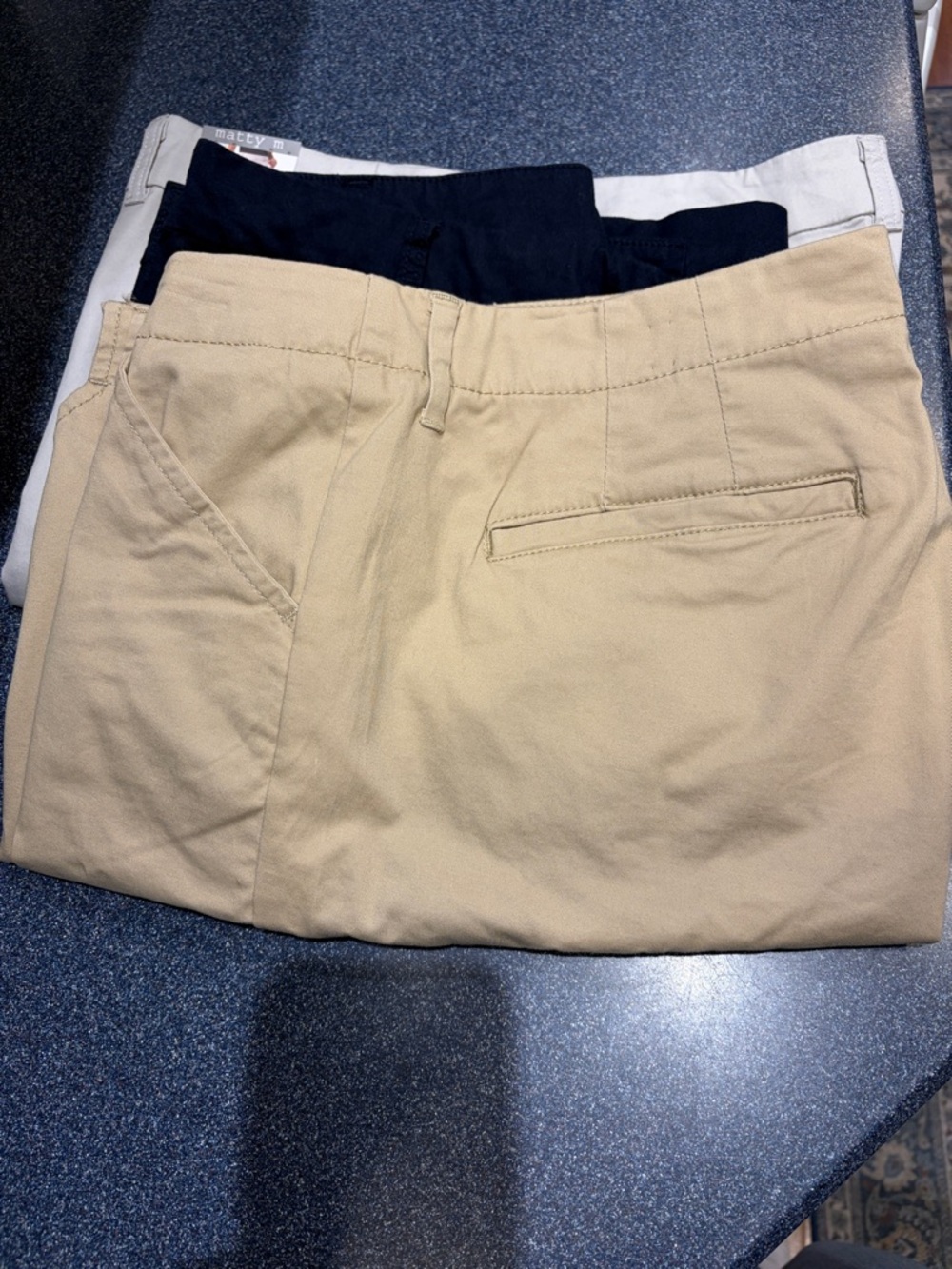 Women’s dress khaki shorts - lot of 3